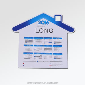 بسعر الجملة مغناطيس تقويم سنوي رخيص مغناطيس ثلاجة قابل للتخصيص هدايا ترويجية مواد ورقية مطاطية من كلوريد البولي فينيل - Product Image 5