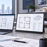 Écran d'ordinateur portable IPS 23,8 pouces 1080P pour les plans de conception et le travail de bureau, moniteur de jeu