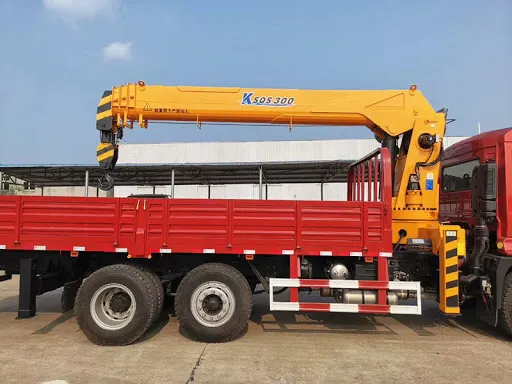 Lifting Machinery 8Ton Mounted Truck Crane SQS200-4 Made In China