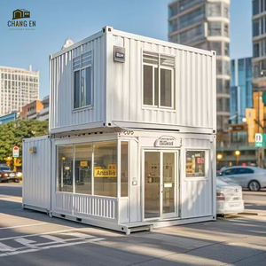 DYCE1 stile competitivo prefabbricato piccolo casa Flat Pack contenitore tutti gli elementi essenziali pannello Sandwich arredato all'ingrosso materiale in acciaio - Product Image 3