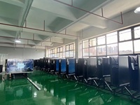 Pantalla Táctil Interactiva de 75 Pulgadas para Educación, Panel Plano LED 4K con OPS, Dispositivo de Transmisión Inalámbrica Android Windows, Pizarra Inteligente