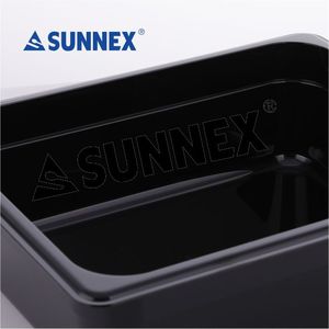 Sunnex Catering Restaurante Utensilios de cocina Plástico Negro PC Gastronorm Contenedor Comida Pan Gn Pan - Product Image 3