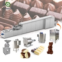 Ligne de production de chocolat de petite taille, machines pour fabriquer des tablettes de chocolat, ligne de production de machines à tablettes