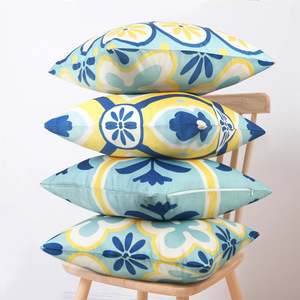 Housse de <span class=keywords><strong>coussin</strong></span> de piscine personnalisée pour l'<span class=keywords><strong>extérieur</strong></span>, style Boho, imprimé géométrique, housse de <span class=keywords><strong>coussin</strong></span> imperméable pour l'<span class=keywords><strong>extérieur</strong></span> - Product Image 4