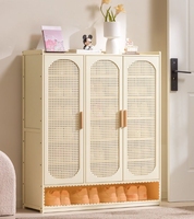 Meuble à chaussures de grande capacité, multi-niveaux, pour la maison, la porte, la location, le couloir, l'entrée, l'intérieur