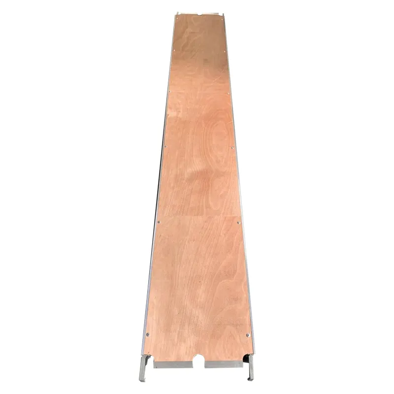 Vendita calda della fabbrica di alluminio compensato piattaforma ponteggi tavole di legno per la costruzione