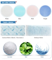 Patch rafraîchissant OEM en hydrogel, coussinet physique rafraîchissant pour l'été, contre la fièvre et la chaleur estivale, certifié ISO