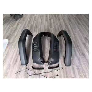 4 unidades de bengalas de rueda todoterreno, guardabarros delantero y trasero compatibles con Wrangler JL 2018-2023 - Product Image 1