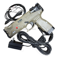 Pistolet à lumière Fire Phoenix pour centre de jeux, salle d'amusement et jeux sur PC à domicile avec recul, capteur 4 LED et faible latence