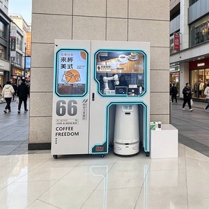Robot Intelligente Tutto-in-Uno per la Produzione <span class=keywords><strong>e</strong></span> Distribuzione Automatica del Caffè - Product Image 4