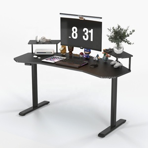 Bảng điều khiển nhà ODM có thể điều chỉnh chiều cao máy tính xách tay đứng máy tính bảng điện nâng kim loại văn phòng bàn đồ nội thất PC chơi Game bàn - Product Image 2