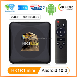 HK1R1 Mini Android 10 Box RK3318 Compatible con Wifi 2.4G/5G Cortex-A53 Reproductor Multimedia Smart TV HK1 Box Set top box - Product Image 5
