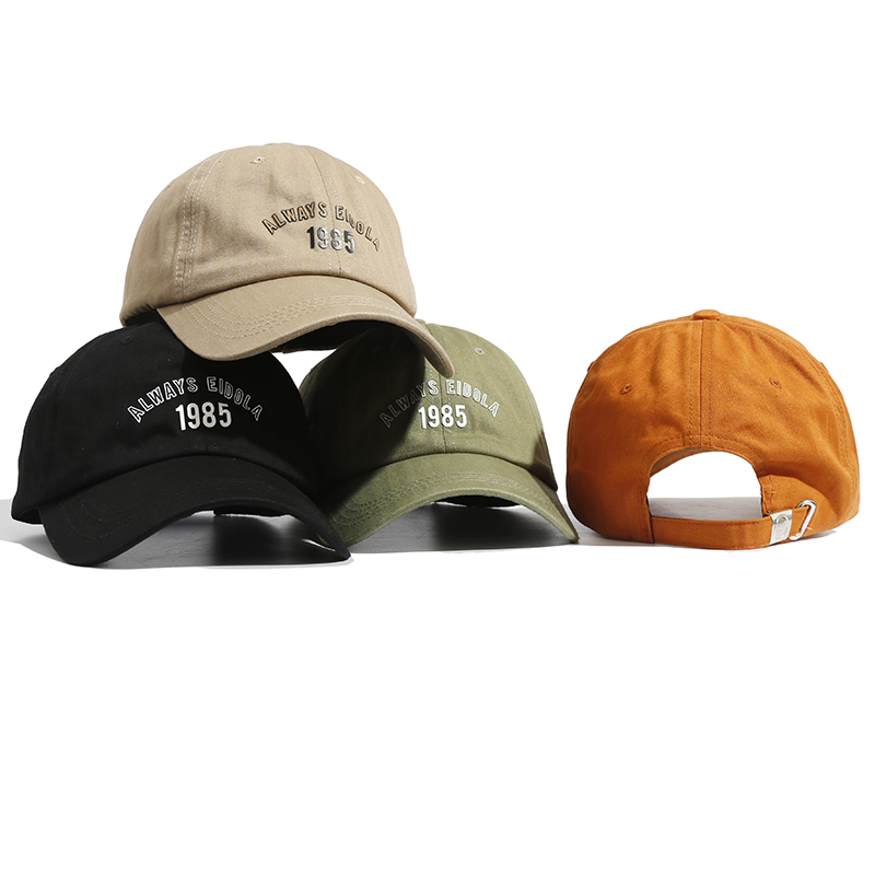 Регулируемая простая однотонная неструктурированная шляпа с индивидуальным логотипом