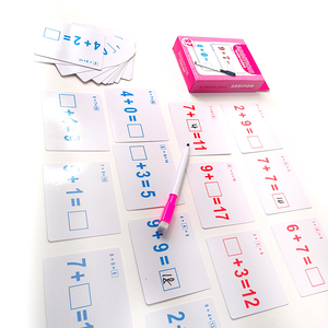 New arrivals tùy chỉnh học tập đồ chơi giáo dục màu đen trắng bé kích thích thị giác THẺ FLASH cho trẻ em Toddler toán học - Product Image 4