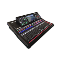 Console de mixage audio professionnelle numérique pour les spectacles sur scène et les salles de conférence, équipement vidéo et d'éclairage