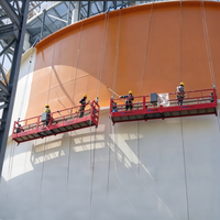 Plateforme suspendue électrique ZLP800, gondole, nacelle, 800 kg, 100 m, nettoyage de façades et de fenêtres pour bâtiments de grande hauteur