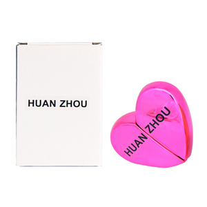 Vidrio vacío en forma de corazón 25ml Lady Cute Portable Atomier Spray Fancy Perfume Container Botellas - Product Image 5
