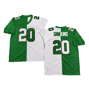 <span class=keywords><strong>Maillot</strong></span> de football américain <span class=keywords><strong>vintage</strong></span> pour hommes, style cousu, Harold Carmichael, Brian Dawkins, Eric Allen, Wilbert Montgomery, livraison rapide - Product Image 3