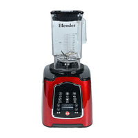 Mixeur Commercial Robuste 1500ml pour Smoothies, Nettoyage en un Clic, Mixeur de Comptoir pour Smoothies