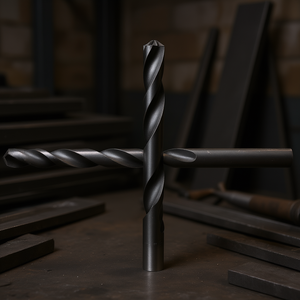 TTAKE HSS Twist <b>Drill</b> <b>Bit</b> 16.75mm 184mm Length Short Series Black Oxide Finish for Metal Drilling - Product Image 3