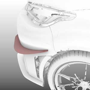 Alerón delantero tipo canard para GR YARIS GXPA16 Gen 2 facelift EPA - Product Image 1