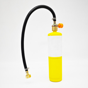Portable Gas <b>Stove</b> Fuel Tank With Hose And Pressure Valve For Camping Outdoor Use - Product Image 1