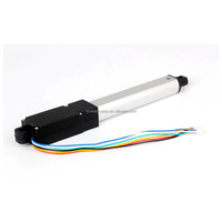 Mini actionneur linéaire électrique 12V 24V 120N 50mm course 4-15 mm/s pour les applications domestiques