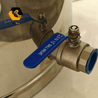 Seau chauffant pour miel en acier inoxydable 304 / 201 |   Thermostat numérique PID 0-100 ° C |   Apiculture et transformation alimentaire |   Capacité de 70L / 90L
