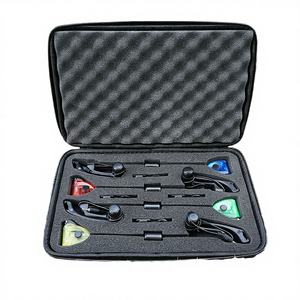 Juego de Señalizadores de Picada para Pesca de Carpa Hirisi, Indicador de Picada de Acero Inoxidable con Luz LED, 1 Pieza en Estuche, Accesorios de Pesca B2031 - Product Image 4