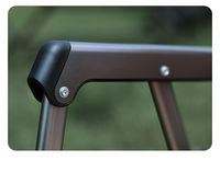Chaise pliante Kermit en alliage d'aluminium ultra-léger, portable pour le camping en plein air, les activités de camping et les pique-niques
