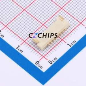 HCZZ0576-8 Wire-to-Board Pin Header SMD,P=1.25mm,Horizontal Mount Connector 1x8P 1.25mm Horizontal Mount PanelMate (MX 1.25) - Product Image 2