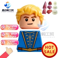 Blocs de construction miniatures compatibles populaires et abordables, modèles de personnages de dessins animés multi-styles, jouets de construction en ABS/PP