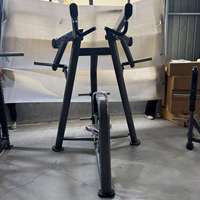 ST-6008 Máquina de remo y dominadas con carga de placas de alta calidad para gimnasios comerciales, entrenamiento de fuerza