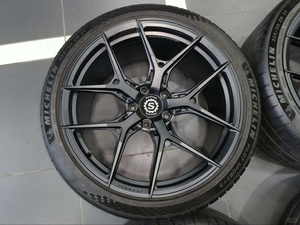 Jantes concaves profondes forgées en aluminium sur mesure pour S21-01, 5x112/5x114.3/5x120/5x130 pour G8x M2 M3 M4 M5 <span class=keywords><strong>Audi</strong></span> <span class=keywords><strong>RS6</strong></span> Benz E63 - Product Image 2