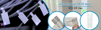 Etiqueta LED RFID UHF Programable - Etiqueta de Largo Alcance con Luz para el Seguimiento de Archivos y Libros