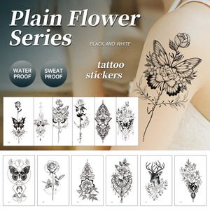 Wholesale Women's Non-toxic <b>Temporary</b> Waterproof Body Cool Designs Arm Tattoo/ Tatoo Sticker - Product Image 5