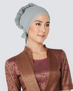 Cappellino Interno 9 Anak Tudung Snowcap con Ruffle, Abito Kurunga Senza Dolori alle Orecchie, Vestibilità Slim, Taglie S-XL, Vendita all'Ingrosso - Product Image 1