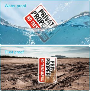 <span class=keywords><strong>Cartello</strong></span> Personalizzato in Alluminio 'Non Entrare' 0,85 mm Segnaletica Riflettente di Avvertimento Stampa HD Cartelli Rettangolari di Avvertimento - Product Image 5