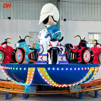 Équipement de terrain de jeux extérieur Liangzi Action, Nouvelle Brevetée Attraction de parc d'attractions à thème moto Disc O Ride 15KW pour parc familial