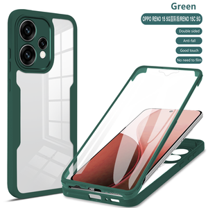 Lichicase Skin Friendly Touch Clear Transparent Anti Shock Phone Housings for <strong>OPPO</strong> <strong>Reno</strong> 15 15C 15F Protective Case - Product Image 5