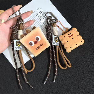 Comida <span class=keywords><strong>de</strong></span> peluche popular, agua alcalina, pan, llavero, mochila <span class=keywords><strong>de</strong></span> un mejor amigo, colgante lindo, regalo <span class=keywords><strong>de</strong></span> cumpleaños para estudiantes - Product Image 1