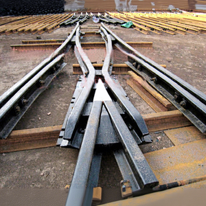 Carril de acero desvío equipo de cruce ferroviario interruptores de carril de <span class=keywords><strong>tren</strong></span> - Product Image 4