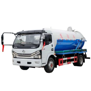 Fournisseur chinois Dongfeng 4*2 Petit camion de nettoyage des fosses septiques de <span class=keywords><strong>5000</strong></span> <span class=keywords><strong>litres</strong></span> Camion de nettoyage des égouts à moteur diesel Camion d'aspiration des eaux usées de type diesel Chine - Product Image 1