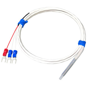 Sonde de température à thermocouple de type K en téflon, résistance en platine Pt100, pour usine d'électrodéposition de piscines acides et alcalines - Product Image 3