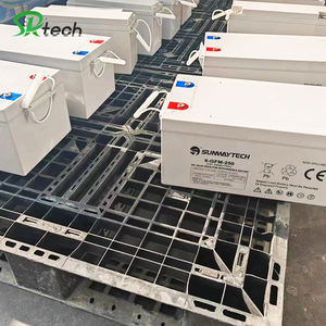 Ắc quy lưu trữ năng lượng mặt trời Gel 12V 200AH, ắc quy axit chì sạc lại được dành cho xe máy, ắc quy 12V - Product Image 4