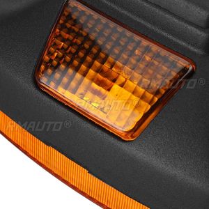 24V LED Headlights with Indicator Turn Signal Lamp Worklight Universal for Tractor Excavator JCB Telehandler Loader <b>Forklift</b> - Product Image 5