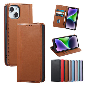 Funda de cuero PU para teléfono móvil para <span class=keywords><strong>Motorola</strong></span> Moto G Stylus 4G 2023 E13 Edge 40 5G G56 G86 G05 Edge 60 Pro Folio Flip Wallet Cover - Product Image 1