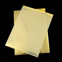 Autocollants personnalisés en gros, papier autocollant en vinyle doré imprimable A4, métallique pour imprimante jet d'encre