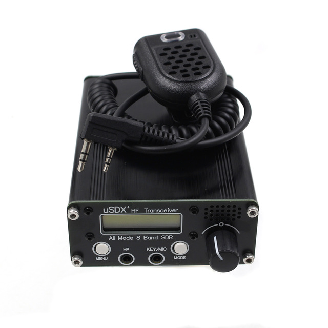 Upgraded version of USDR USDX+Plus v2 8-band SDR full mode HF SSB QRP transceiver