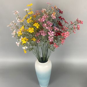 Arrangement de fleurs artificielles en soie, fleurs sauvages multicolores, décoration de la maison, décorations de mariage, accessoires de photographie en extérieur - Product Image 1